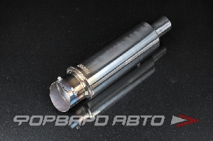 Глушитель Вход = 51 мм Выход = 74 мм Длина = 420 мм с регулировкой звука, BLMR308 PROSPORT RS-03363