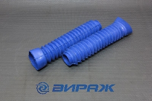 Пыльник амортизатора мотоцикл СИНИЙ D=35/55 L=240 , Корея MELCO 