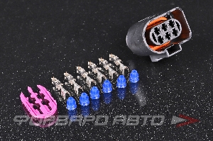 Разъем 6-ти контактный датчика кислорода CARGEN AX6526