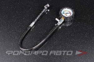 Манометр для проверки давления в шинах (грузовой) до 12атм, с клапаном АВТОДЕЛО 42313