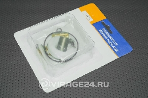 Ремкомплект карбюратора мопеда с заслонкой и поплавком Delta, Zodiak, ОВ-70  