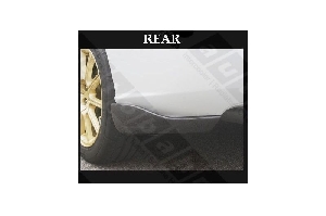 Накладки заднего бампера боковые Subaru Impreza 06-07 CS Style карбон AUTOBAHN88 