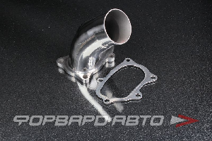 Фланец - отвод Subaru STI DownPipe TD04 TD05 VF34 TD04L 76мм KINUGAWA 3700-920-111