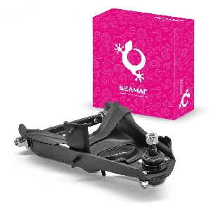 Рычаг нижний ВАЗ 2101-07 левый в сб. БелМаг BM.5738