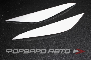 Накладки фар (реснички) Opel Astra J, 2011г-  