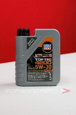 Масло моторное 5W30 1л, HC-синтетика TOP Tec 4200 для VAG LIQUI MOLY 8972