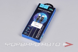 Кабель USB iPhone  черный 2м PD HOCO X14