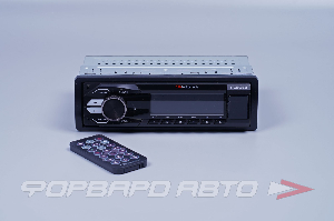 Автомагнитола (1DIN, MP3, USB, Bluetooth, ПДУ) 4*50w (голубая подсветка) NAKAMICHI NQ512BB