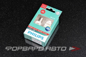 Лампа светодиодная 12V P21W 1,9W(BA15s) RED (2шт) PHILIPS 12839 REDX2