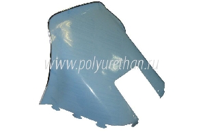 Стекло для снегохода Polaris Widetrak (2мм, h=740мм) ПОЛИУРЕТАН 50-44-430Pc