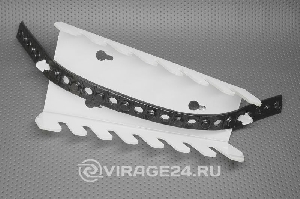 Подставка под рожковые гаечные ключи настенная с ремешком ПОЛИУРЕТАН 56-20-015