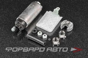 Насос топливный 255 л/ч с установочным комплектом MMC Lancer EVO 4-9 CT9A CP9A CN9A CT9W 4G63 TOMEI 