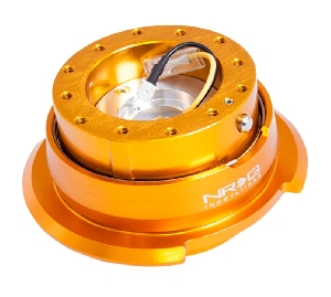 Адаптер для рулевого колеса быстросъемный Quick Release Gen 2.8 - Gold Body / Gold Ring NRG SRK-280RG