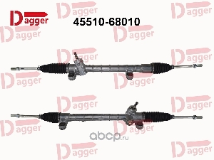 Рейка рулевая TOYOTA WISH/ISIS #10 RHD DAGGER 4551068010