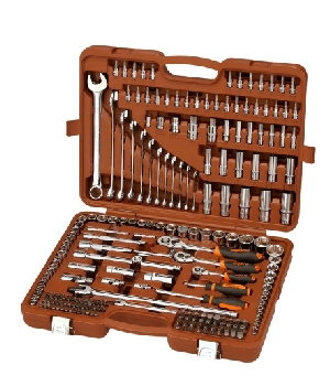 Набор инструментов 6-ти гран. 1/4" 3/8" 1/2" 216 предметов OMBRA OMT216S