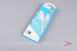 Кабель USB Micro белый 1м HOCO X88