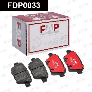 Колодки тормозные FAP FDP0033
