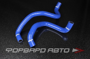 Патрубки радиатора силиконовые Toyota Celica ZZT231 2ZZ-GE 99-05 синие AUTOBAHN88 