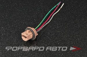Патрон для лампы T20 W21/5W 7443 2-х контактный (без цоколя)  