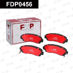 Колодки тормозные FAP FDP0456