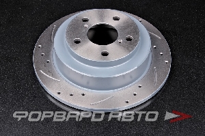 Диск тормозной перфорированный задний G-BRAKE GFR-01123L