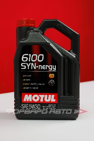 Масло моторное 5W30 4л, SYN-nergy 6100 A3/B4 SL MOTUL 113253