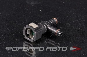 Топливный переходник быстросъемный 7.89-ID6-180°-90° тройник, быстросъем мама/на трубку/на трубку ALWAYTEC B7 Φ7.89-3ways- ID6 180 & 90