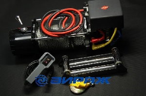 Лебедка автомобильная 24V, 5500кг, с пультом Д/У EWP EWP-12000