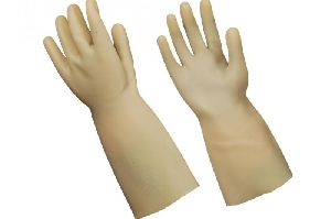 Перчатки диэлектрические латексные бесшовные <> 