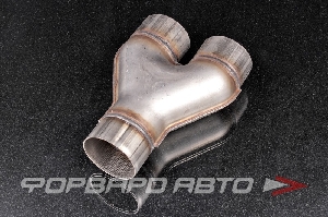 Тройник выхлопной системы Y-pipe 79 - 79/79 * 250мм нержавеющая сталь EPMAN EPEXY2210Y