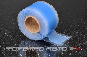 Лента силиконовая универсальная (3 метра рулон) синяя AUTOBAHN88 