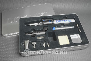 Паяльник газовый пьезо резервуар17мл/9гр 1200°C VersaTip DREMEL F0132000KA/F0132000JC