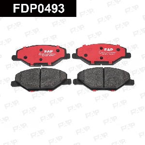 Колодки тормозные FAP FDP0493