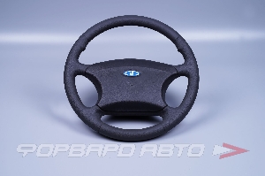 Руль для автомобиля ВАЗ 1118-2190 завод (черный) АвтоВАЗ 1118-3402015