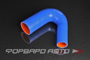 Патрубок силиконовый 51-76 мм, 135°, L=150*150 мм, синий MELCO 135-51-76-150-150