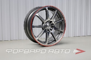 Диск колесный 5*108 / 5*114,3 R17" J7.0  ET35 HUB73.1 KR649 JRGMF (8,7 кг) KYOWA RACING 