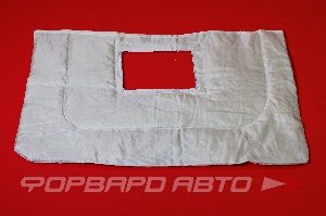 Утеплитель автомобильный "АВТОТЕПЛО" № 1 (90*160см) ТУРБО с вырезом под интеркулер ТЕПЛОРУСЬ Т160Х90АВТООДЕЯЛО