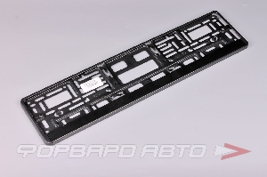 Накладка под номер для европейских и китайских автомобилей "Автостандарт" ARS R24-2