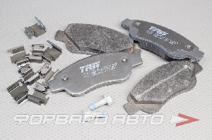 Колодки тормозные передние TRW GDB1633