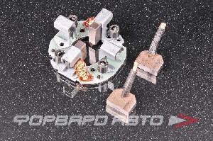 Щеточный узел стартера (Hyundai H-1, H100, HD, Terracan) KRAUF SHM9338KS