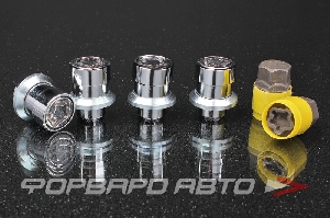 Секретки для колес гайки 12*1,5*37 мм, прессшайба ВЕКТОР 763845X2