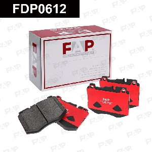 Колодки тормозные FAP FDP0612