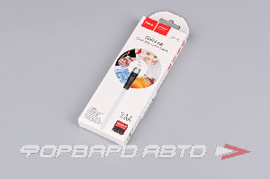 Кабель USB iPhone  силиконовый белый 1м HOCO X53