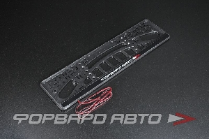 Накладка под номер пластиковая с подсветкой надписи <> 