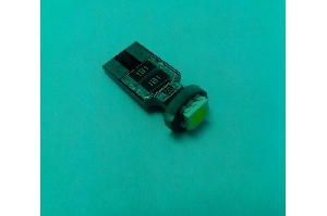 Лампа светодиодная 12V T10 1 диод White Кристалл CANBUS T10 PCB 001Z5050P