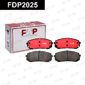 Колодки тормозные FAP FDP2025