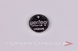 Элемент питания 3V литиевая PERFEO CR2025