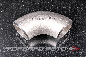 Купить Отвод D=38мм*3 мм толщина стенки с фаской (нержавеющая сталь)  12Х18Н10Т Отвод D=38мм*3 мм толщина стенки с фаской (нержавеющая сталь)  12Х18Н10Т