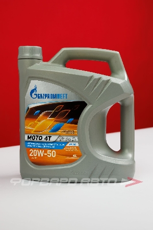 Масло моторное 20W50 4л, 4T МОТО GAZPROMNEFT 2389907539