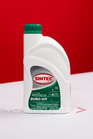 Антифриз G11 зеленый EURO, 1кг SINTEC 990553